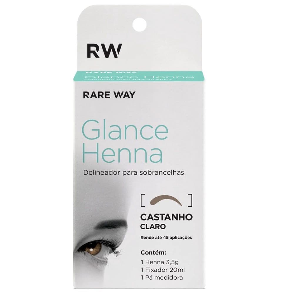 Henna Glance Castanho Claro 3,5g