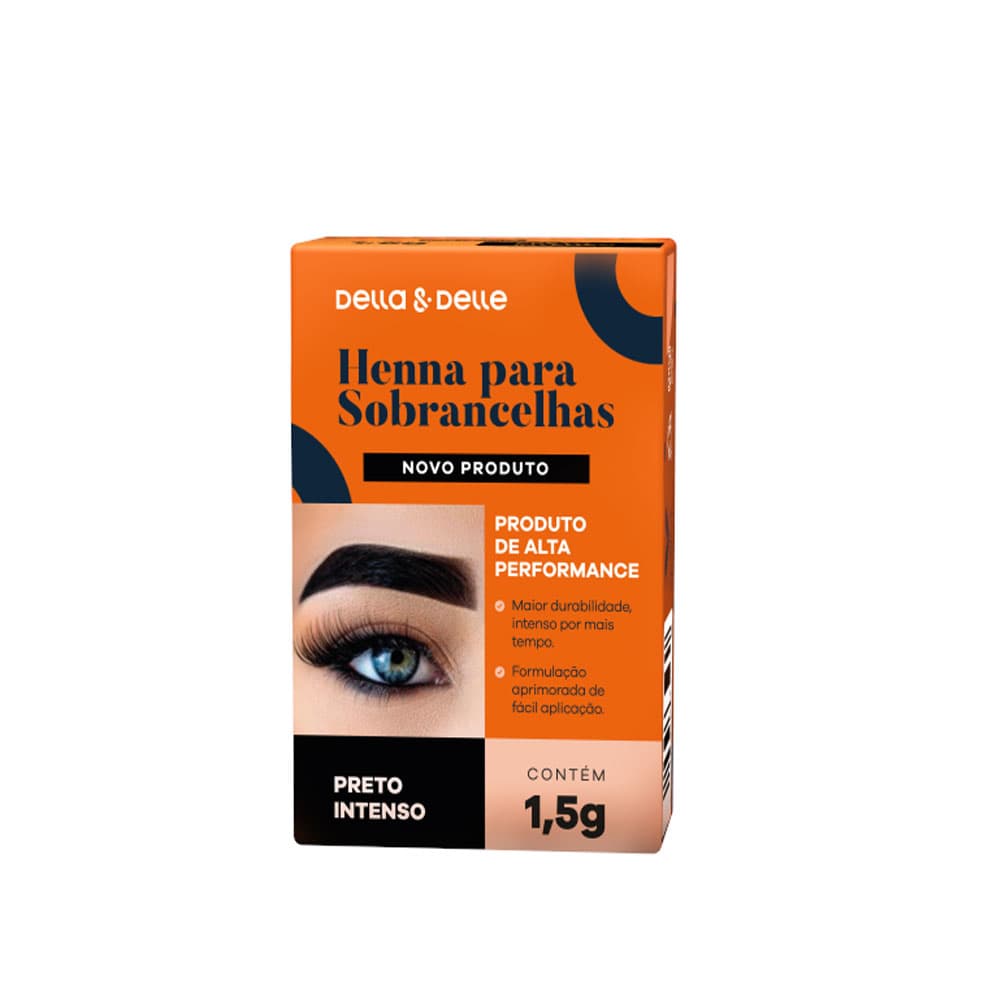 Henna Della e Delle Preto Intenso 1,5g