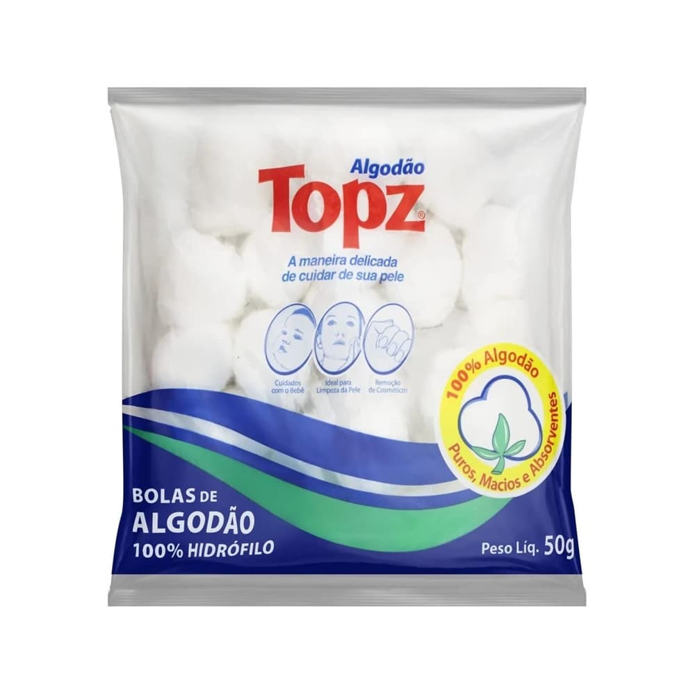 Algodão Bola Topz 50g