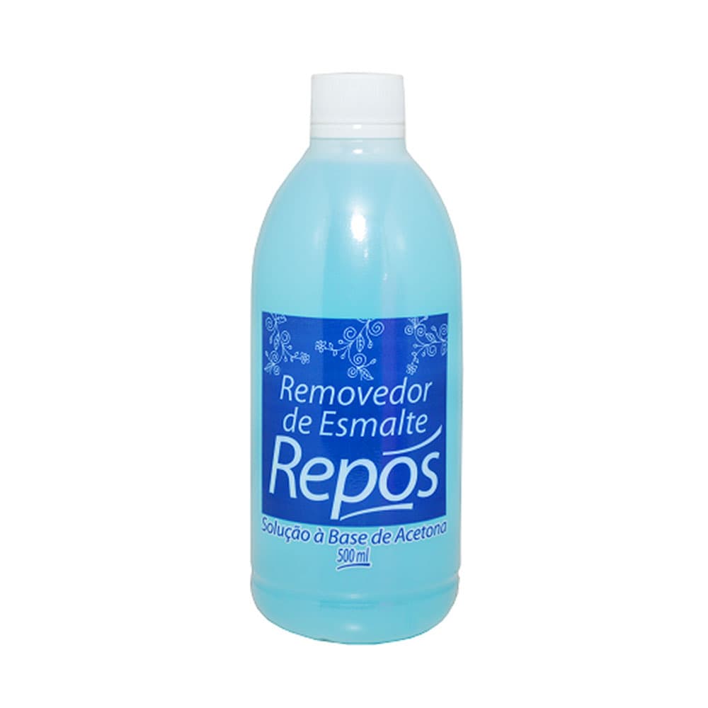 Removedor de Esmalte Com Acetona Repos 500ml