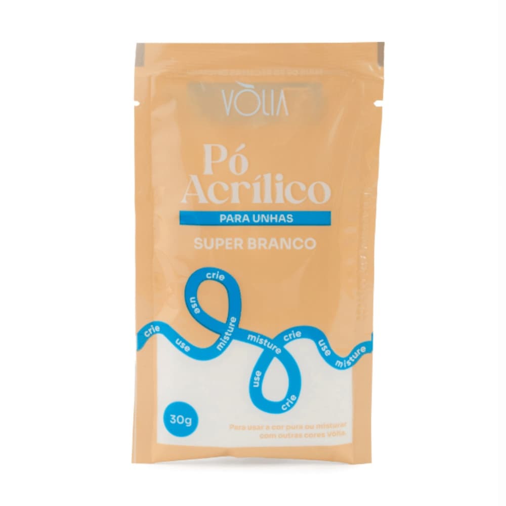 Po Acrilico Volia Super Branco Sache 30g