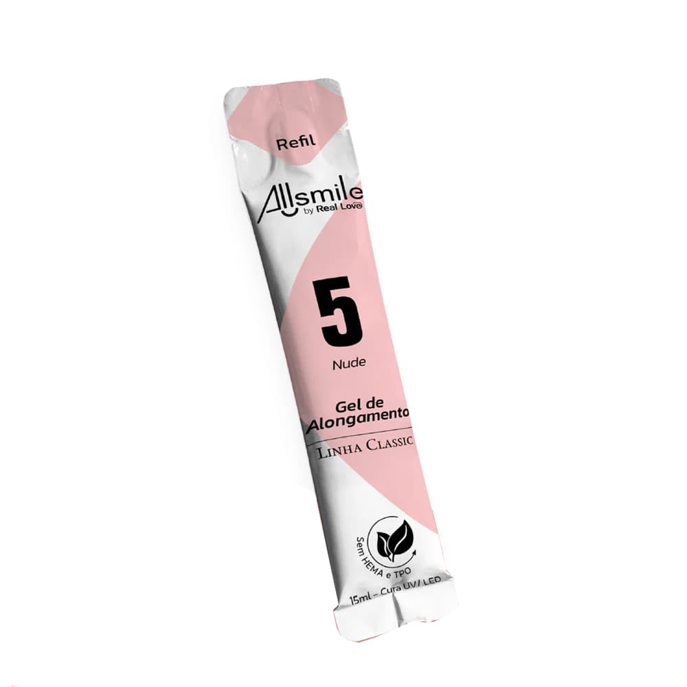 Gel Allsmile Linha Classic Nude 5 15ml Refil