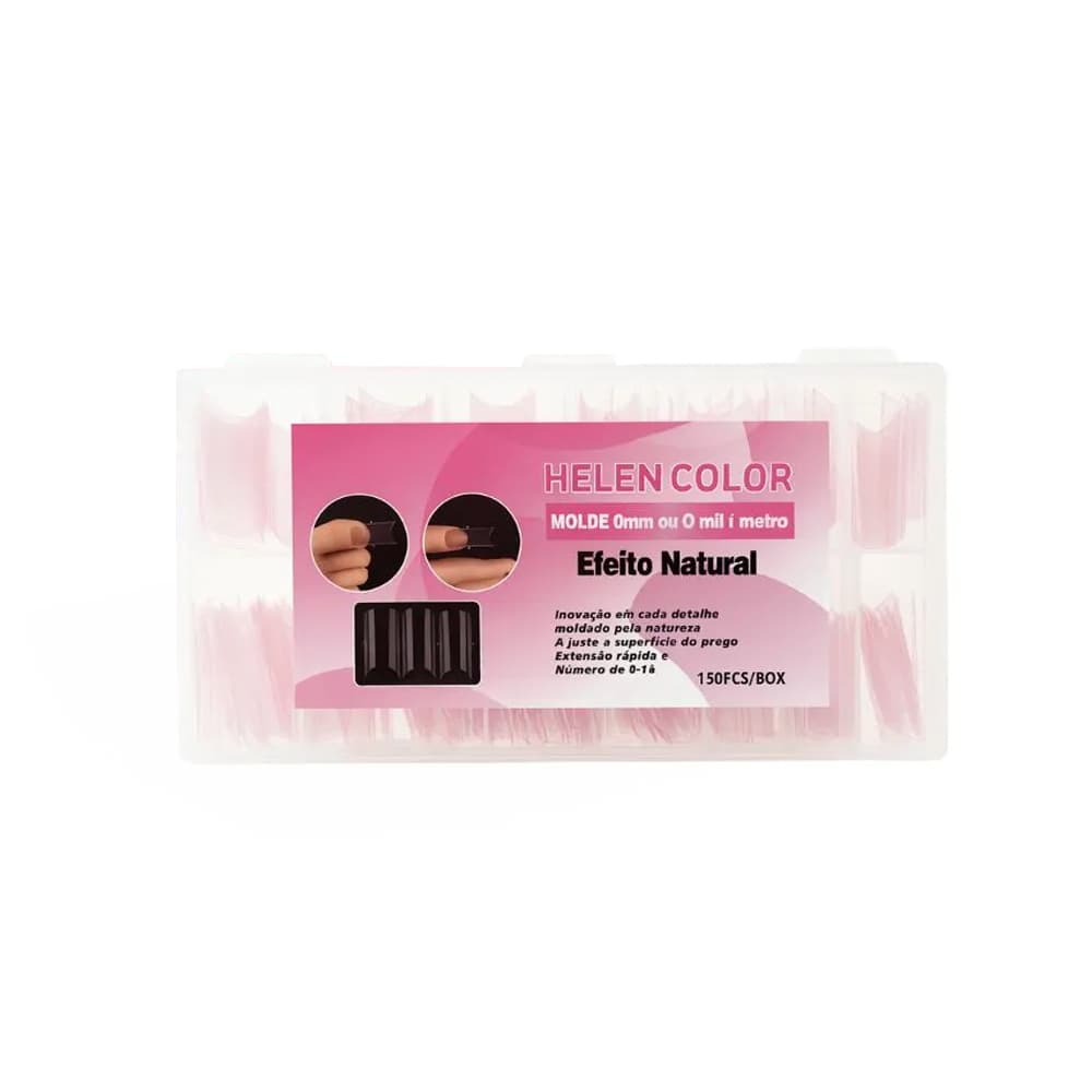 Molde F1 Para Pés e Mãos Helen Color 0mm 150 unidades