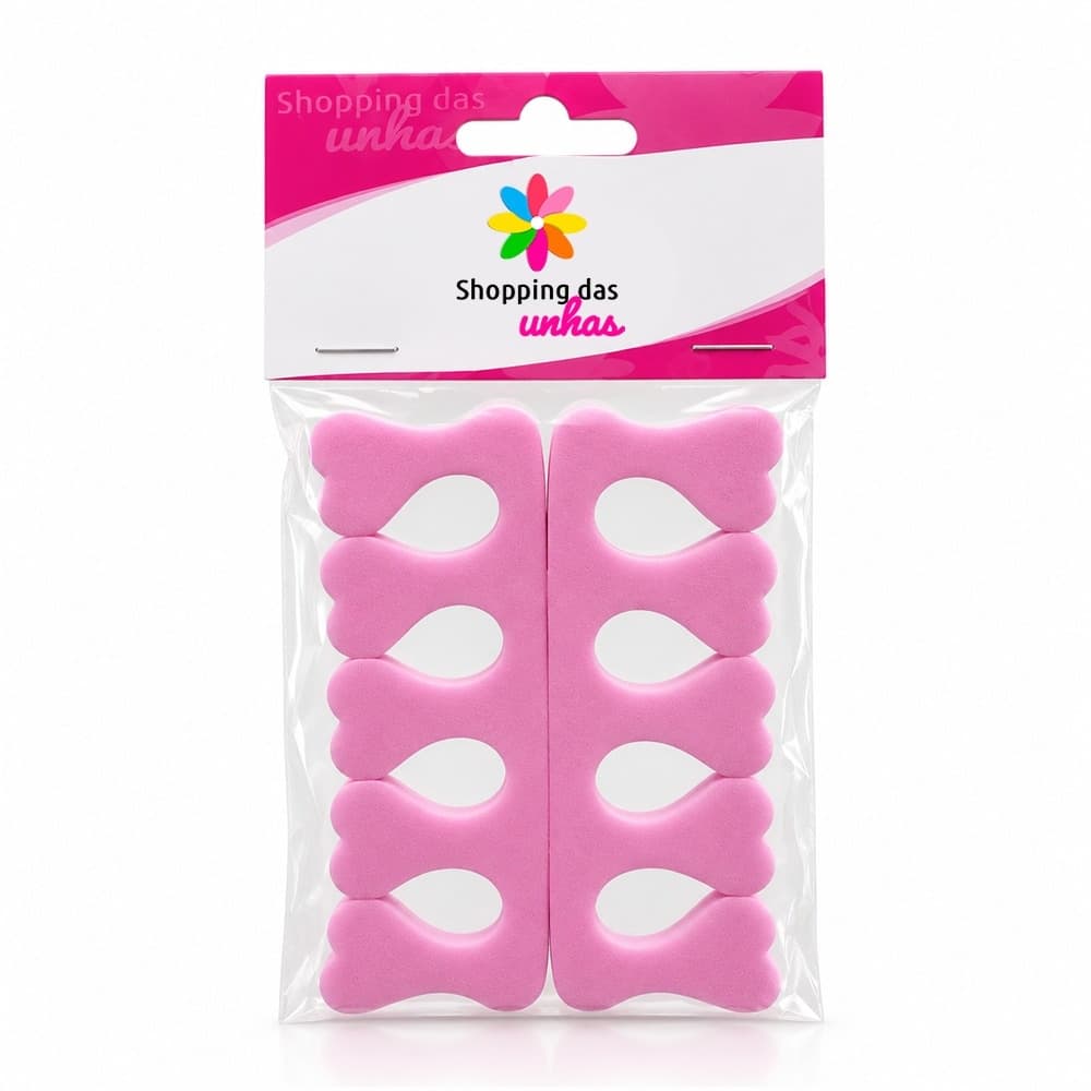 Separador de Dedos Coração Shopping das Unhas