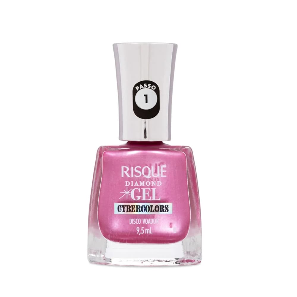 Esmalte Risque Diamond Gel Disco Voador Cybercolors 9,5ml