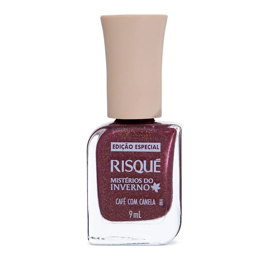 Esmalte Risque Misterios do Inverno Cafe com Canela 9ml