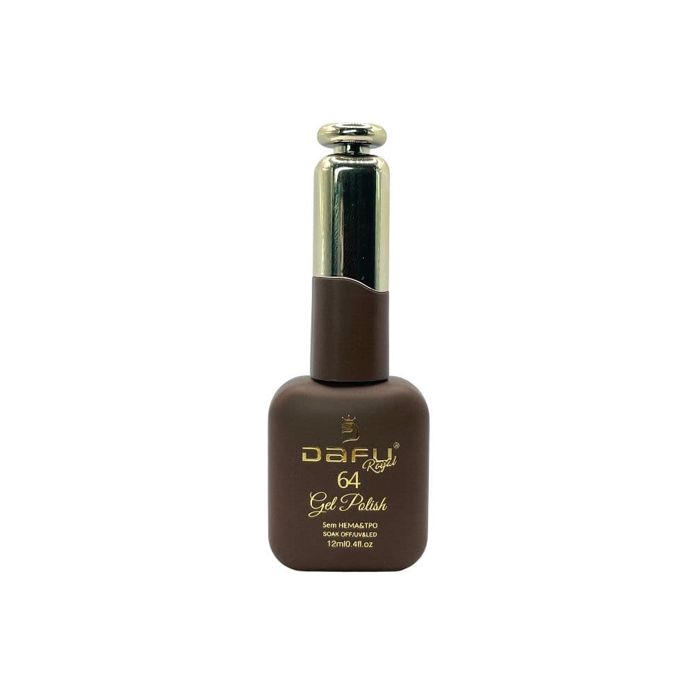 Esmalte em Gel Royal Dafu Marrom 12ml 64