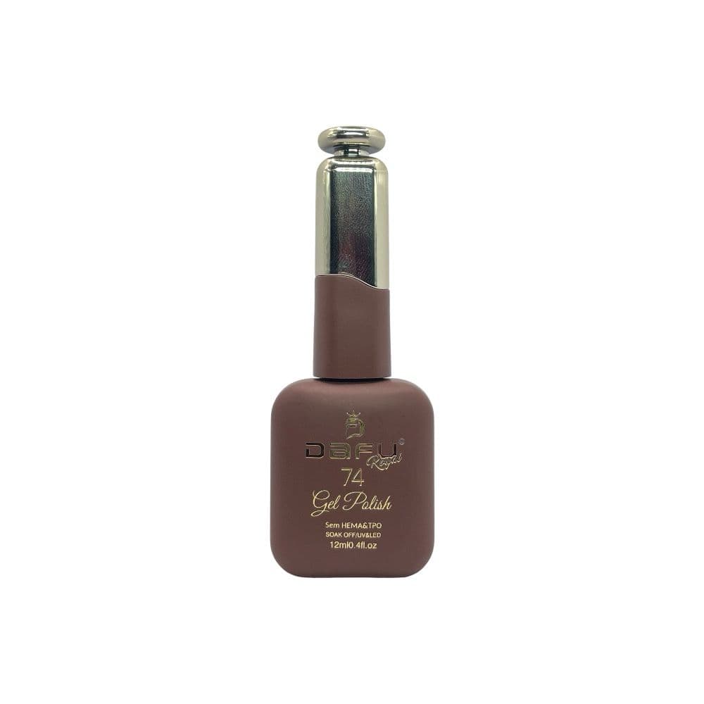 Esmalte em Gel Royal Dafu Marrom Médio 12ml 74