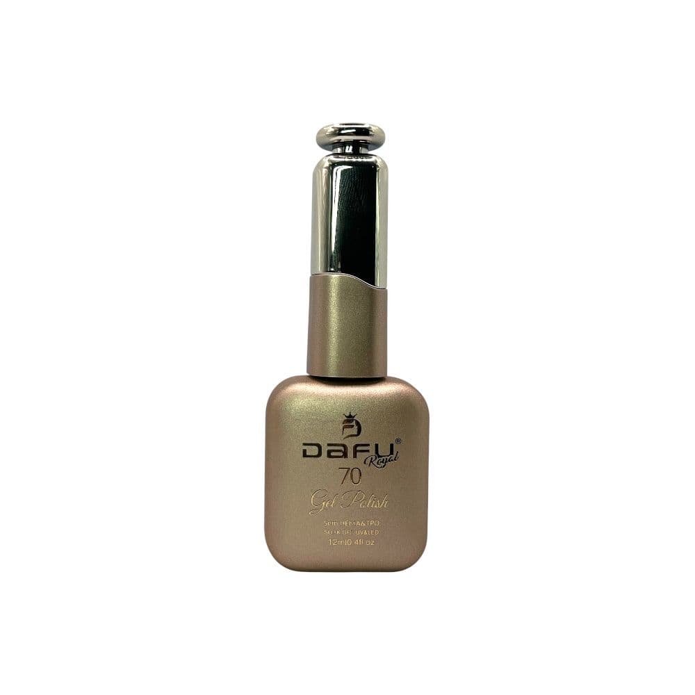 Esmalte em Gel Royal Dafu Dourado Metalizado 12ml 70