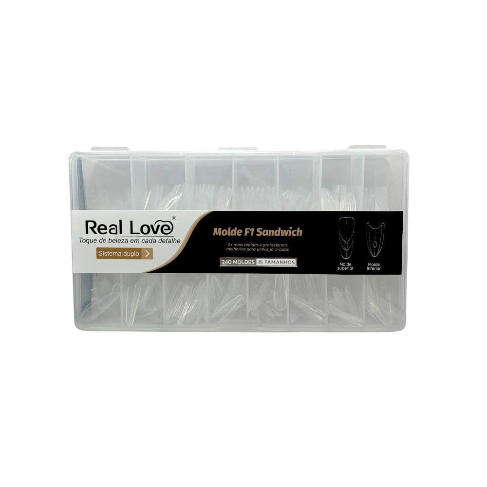 Molde F1 Sanduiche Almond Real Love 240 unidades