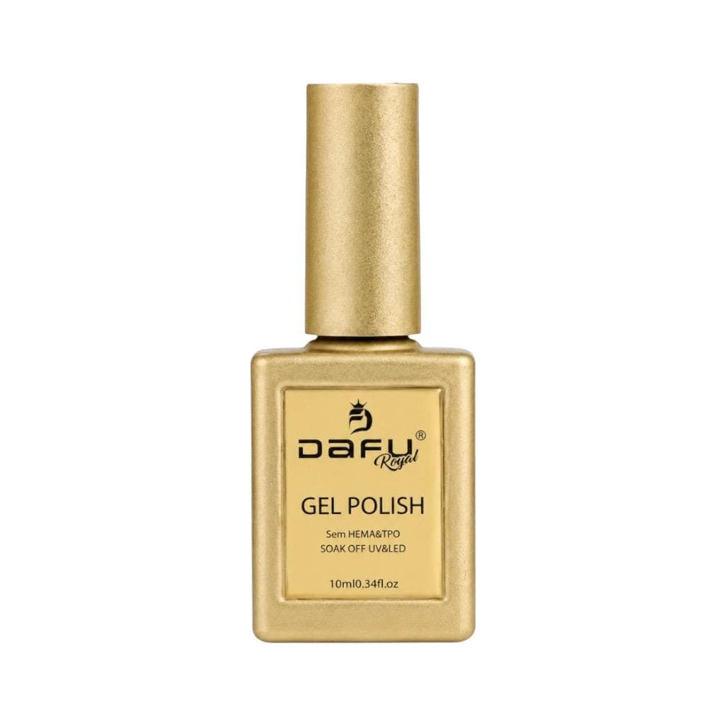 Esmalte em Gel Dafu Royal Golden Dourado Glitter 10ml 004