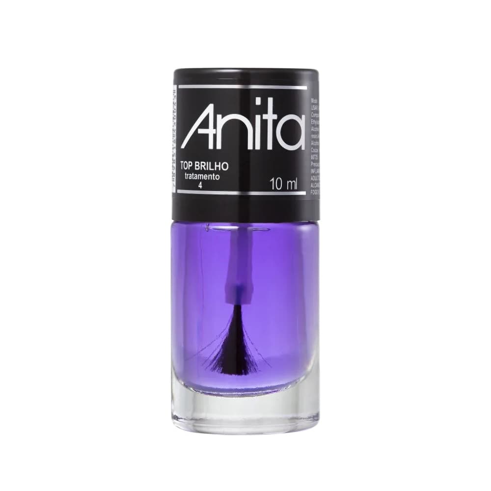 ESMALTE ANITA TOP BRILHO TRATAMENTO 10ML