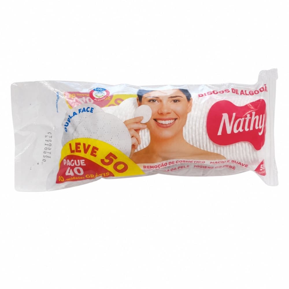 Algodão Disco Nathy 50 Unidades
