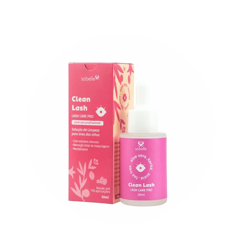 Solução de Limpeza Clean Lash Sobelle 30ml