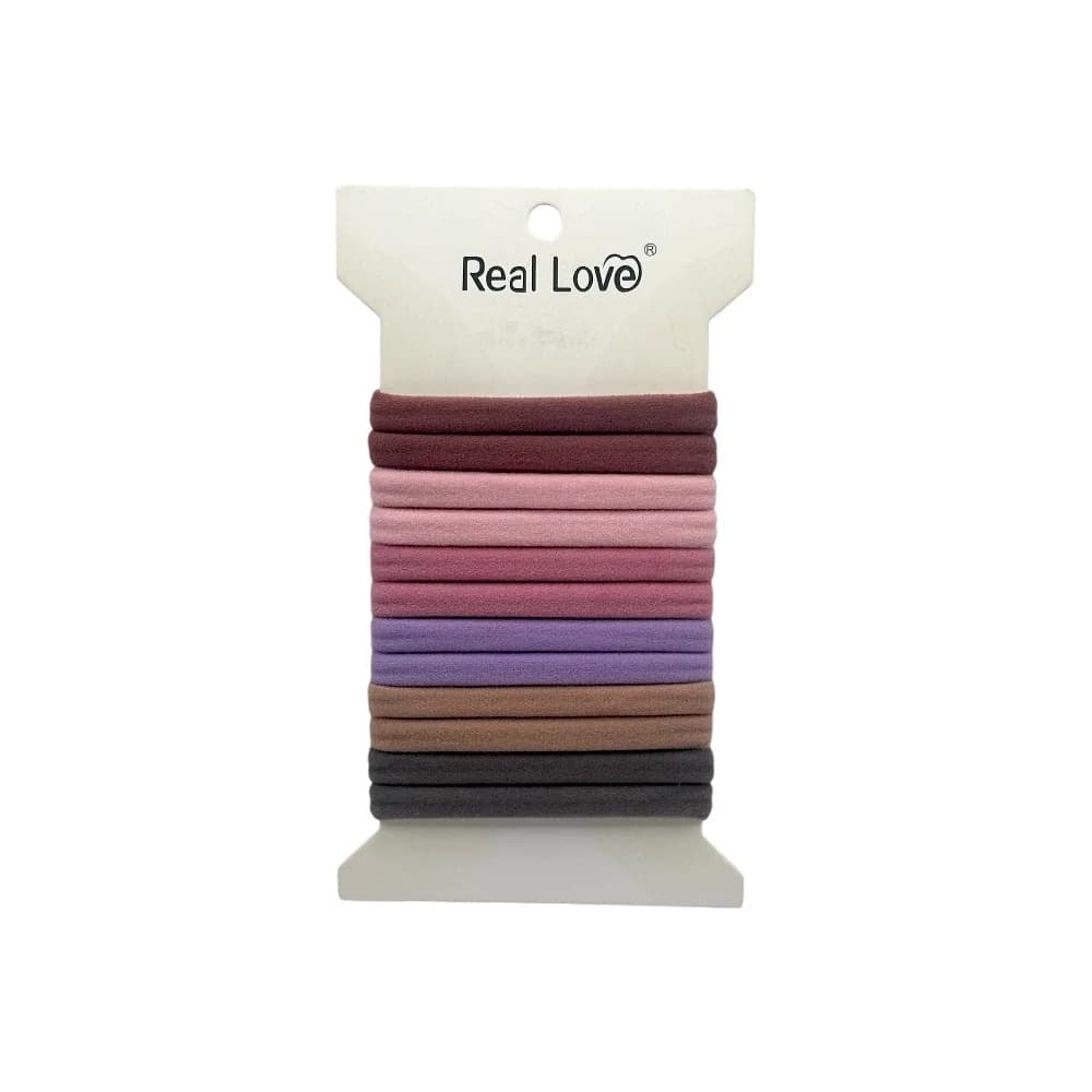 Elástico para Cabelo Com 12 Real Love