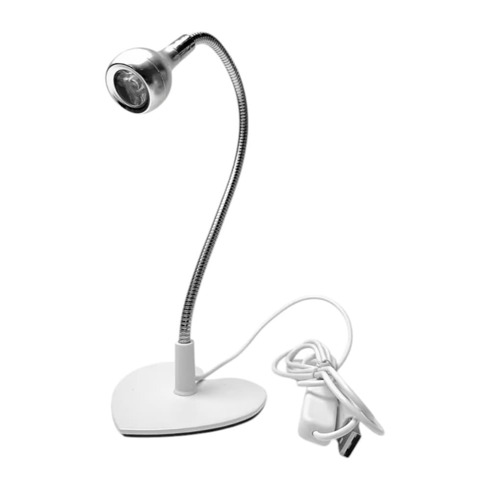 Mini Cabine Led UV Com Base de Coração Prata