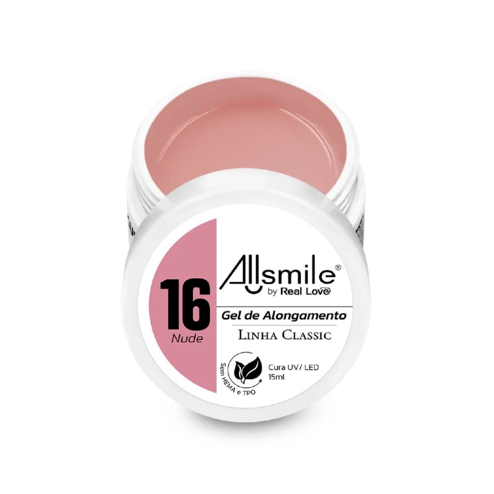 Gel Allsmile by Real Love Nude 16 15ml