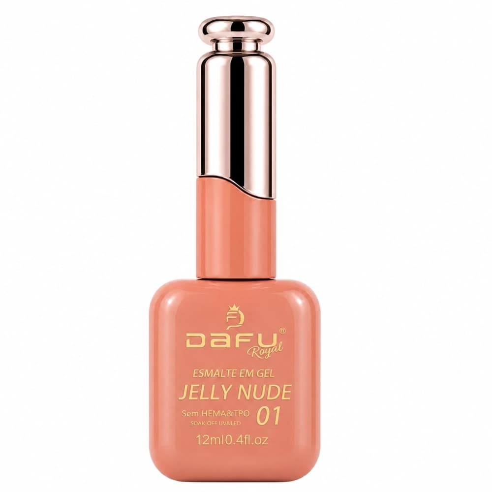 Esmalte em Gel Dafu Jelly Nude 12ml 001