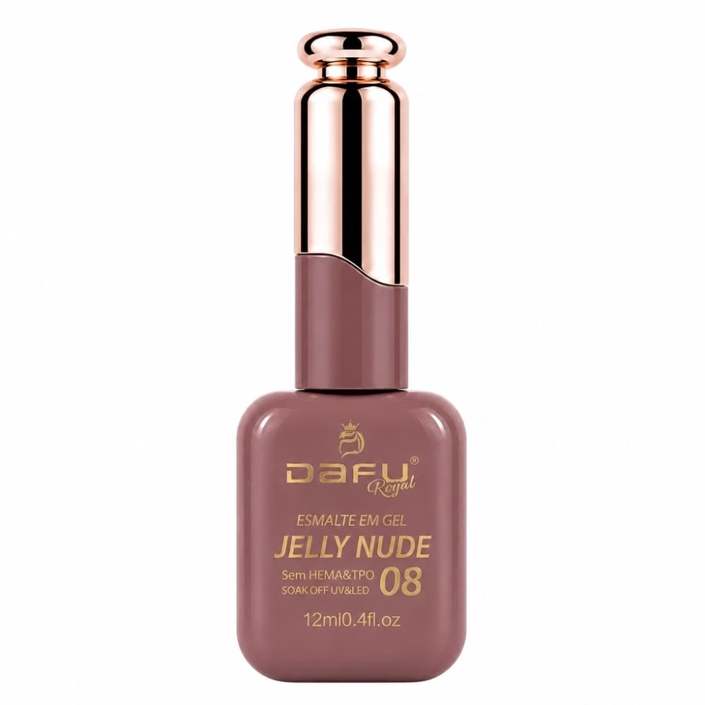Esmalte em Gel Dafu Jelly Nude 12ml 008