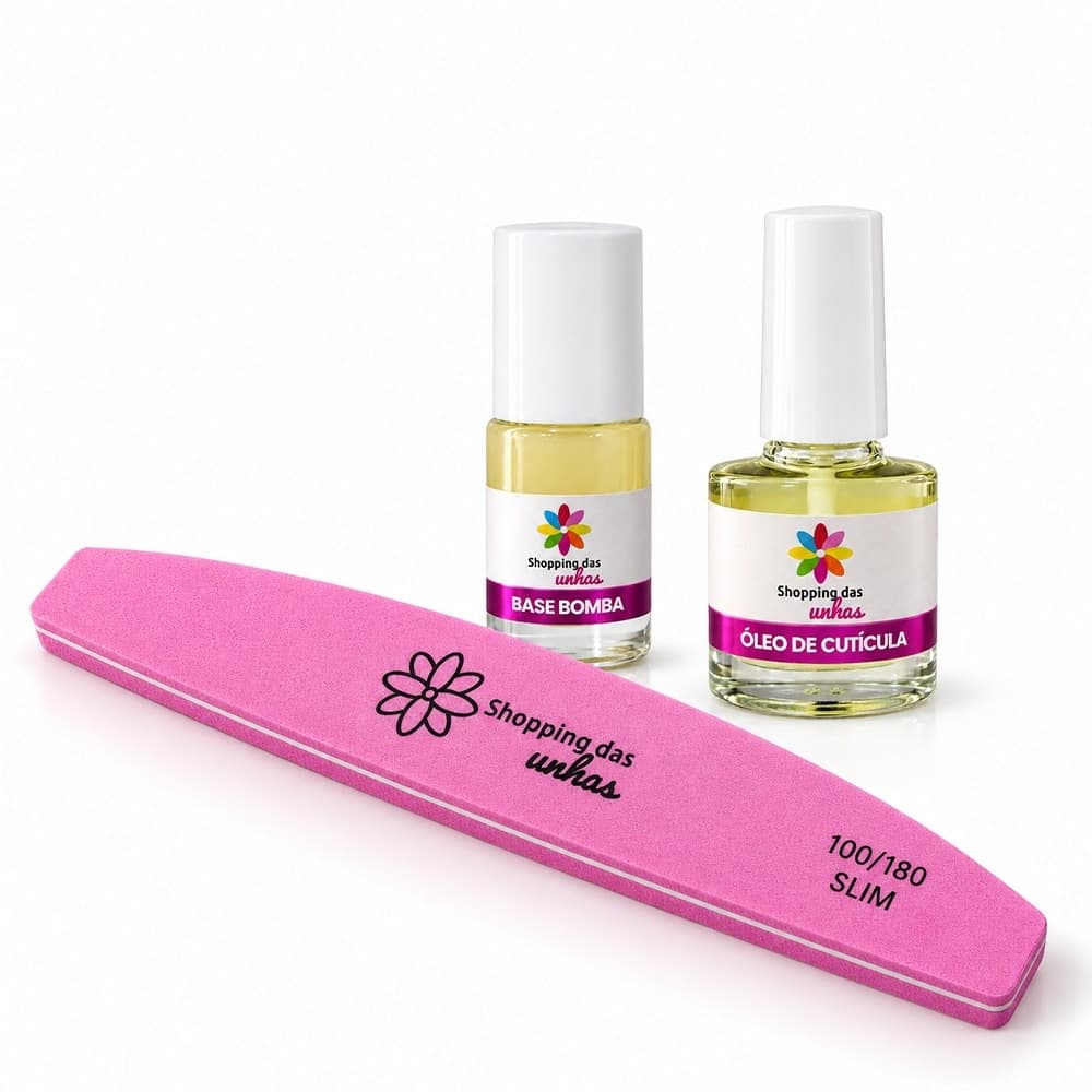 Kit Unhas Perfeitas Shopping Das Unhas