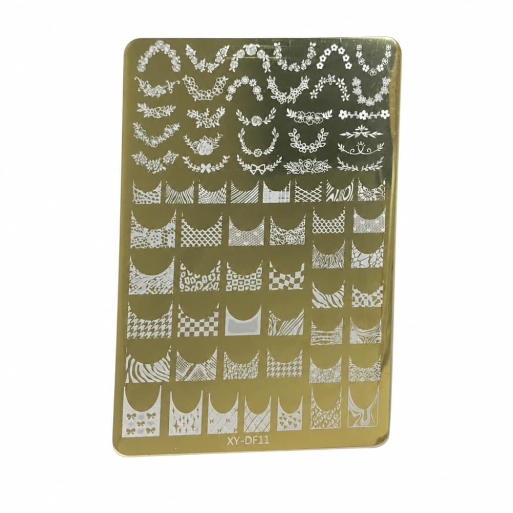 Placa de Carimbo Nail Art Paint 10