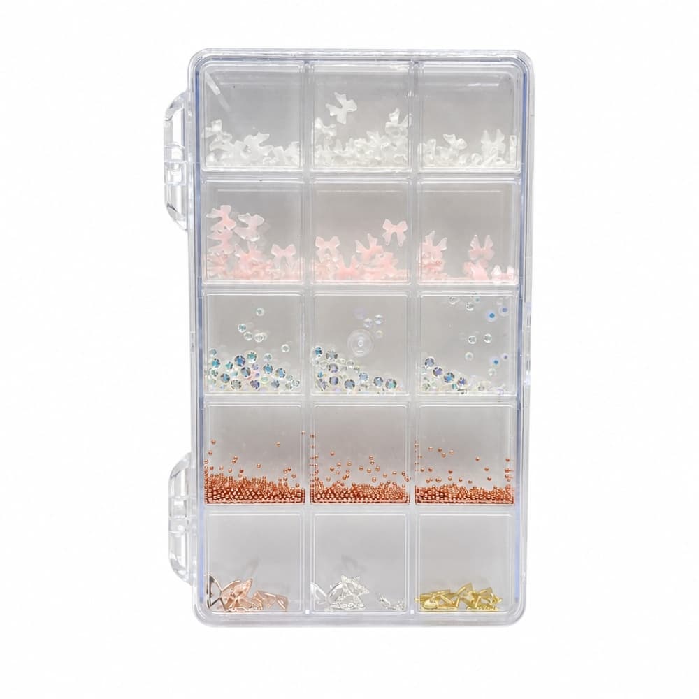 Kit Mix Decorações Fingertip Color Bronze