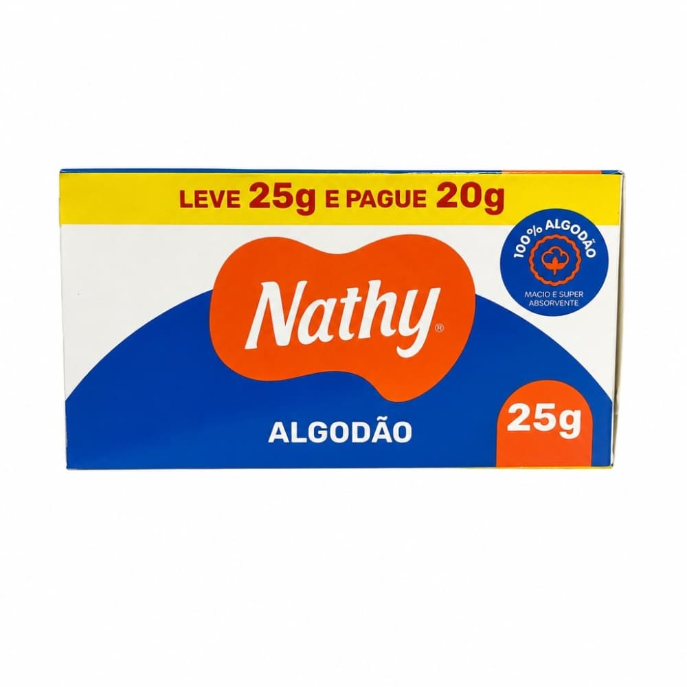 Algodão Nathy Caixinha 25g