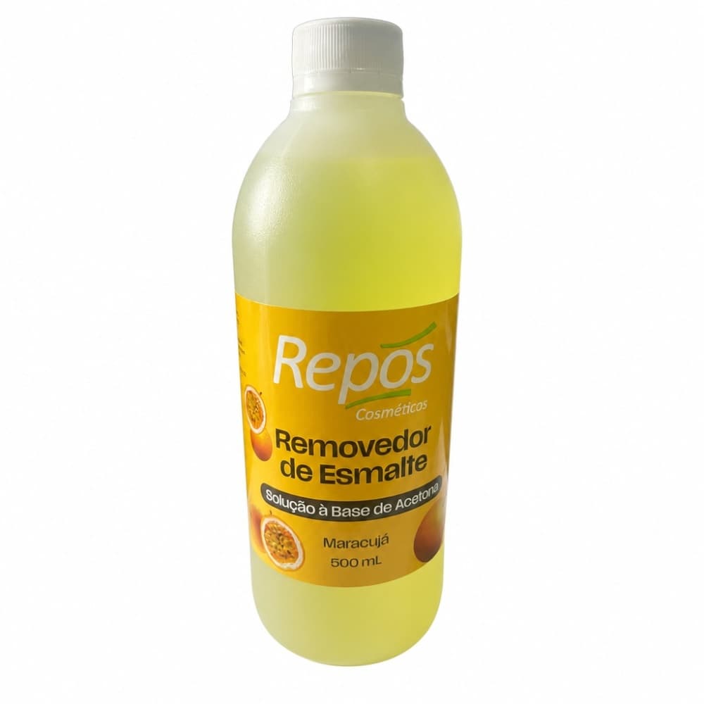 Removedor De Esmalte Repos C Acetona Frutas Maracuja 500ml
