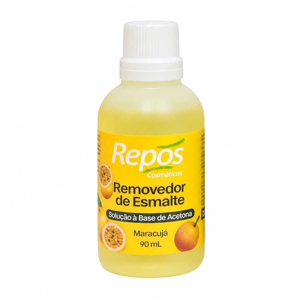 Removedor de Esmalte com Acetona Repos Maracujá 90ml