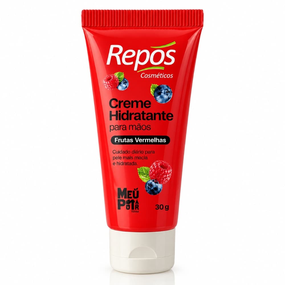 Creme Hidratante para Mãos Repos Frutas Vermelhas 30g