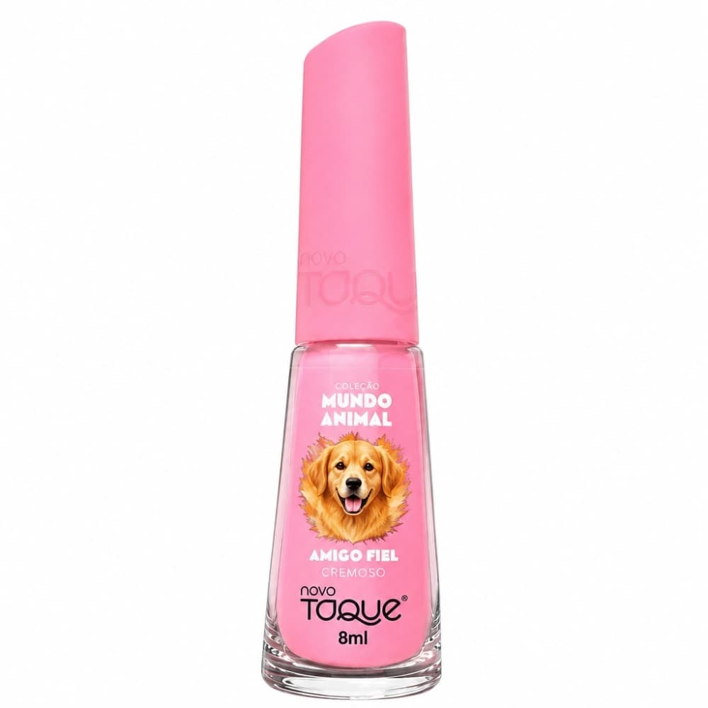 Esmalte Novo Toque Coleção Mundo Animal Amigo Fiel 8ml