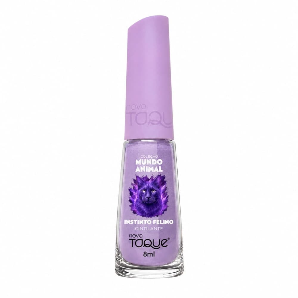 Esmalte Novo Toque Coleção Mundo Animal Instinto Felino 8ml