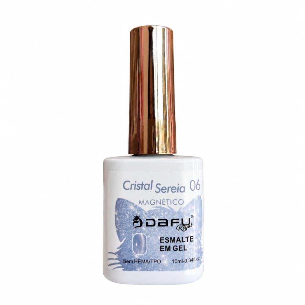 Esmalte em Gel Dafu Magnético Cristal Sereia Azul 10ml 006